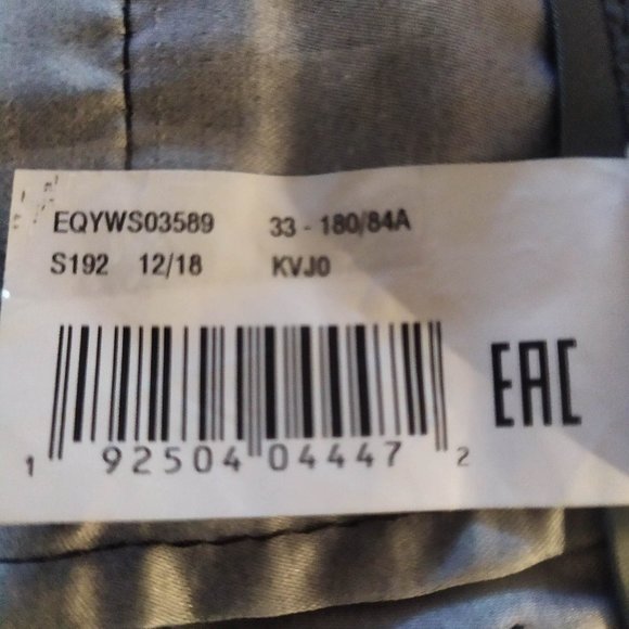 Quiksilver Amphibian Shorts 33 black cargo water dry fast summer board - Picture 10 of 12